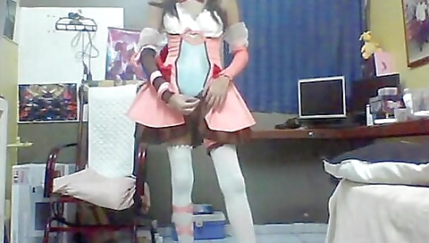 Busty brunette and a latina with stockings making a video