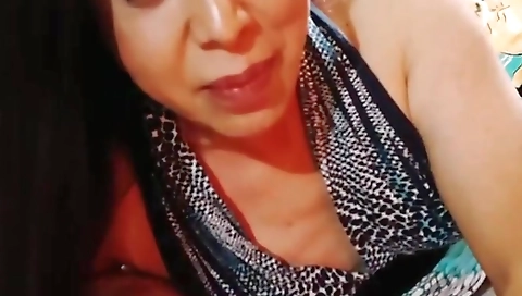 Amateur shemale is fucking and taking his dick with her body