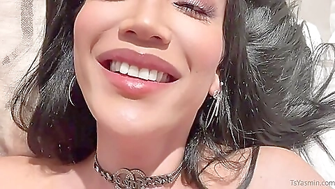 Trans shemale in lingerie is getting anal fucked hard