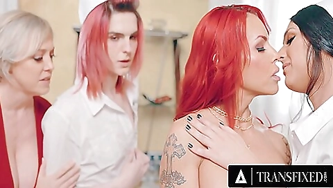 Nurse with a big ass and a tattooed pussy fucks her nurse