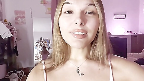 Cute brunette babe 18+ gets fucked in a homemade hardcore porn clip