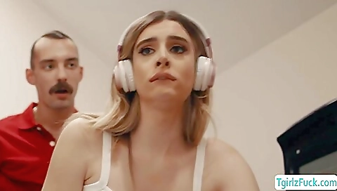 Huge black dick is driving a big ass out in anal porn