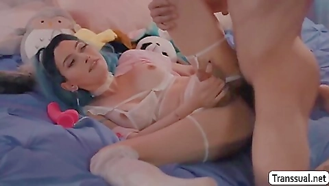 Sexy little slut with huge tits titty toying with friend 02